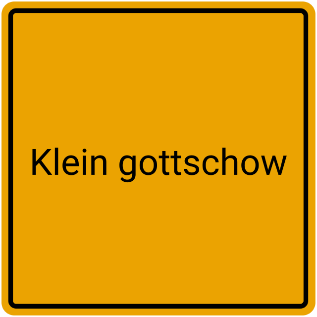 Meldebestätigung Klein Gottschow